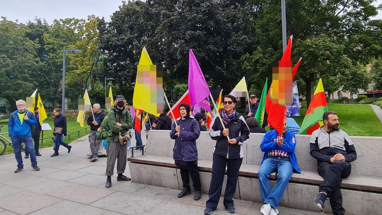 Швецияда ЙПГ/ПКК тарапкерлери демонстрацияга чыгышты