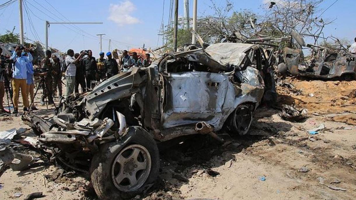 BMG Somalide guralan bombaly hüjümi ýazgardy