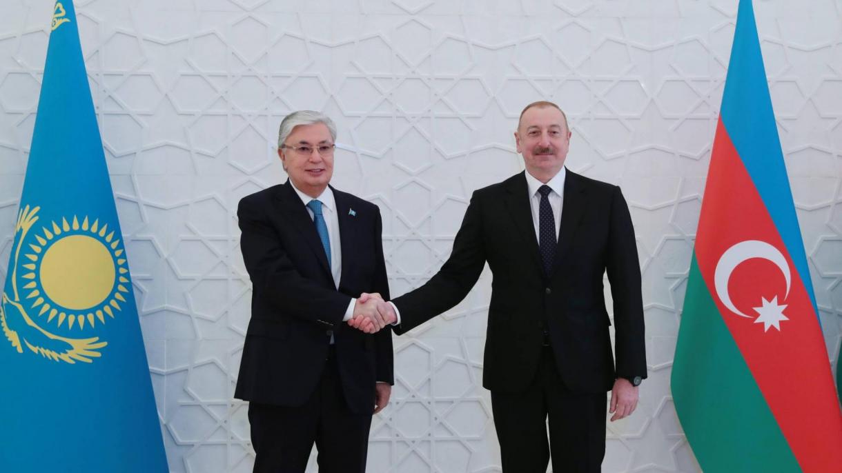 Gazagystanyň Prezidenti Tokaýew, Azerbaýjanda Saparda Boldy