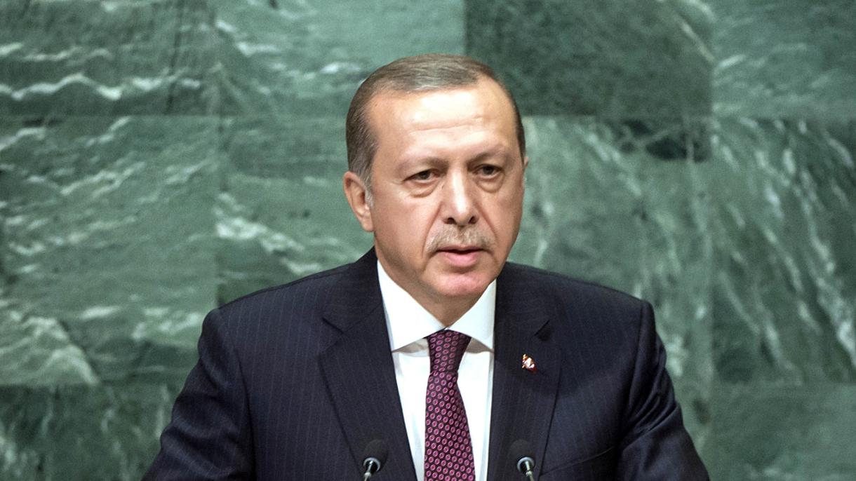 رئبس جمهوری ترکیه در مجمع عمومی سازمان ملل جهان را مورد خطاب قرار داد