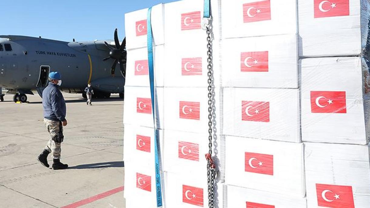 土耳其为苏丹提供医疗援助物资