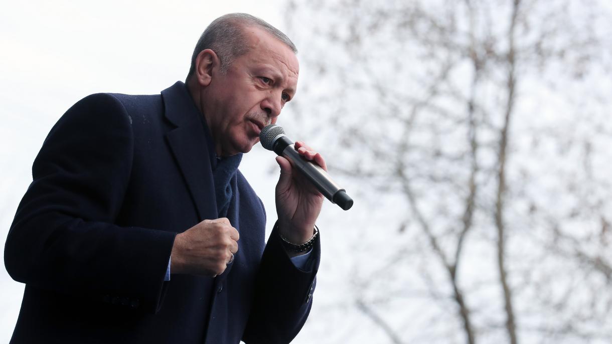 اردوغان: "مصمم به پاکسازی شرق فرات از تروریزم هستیم"
