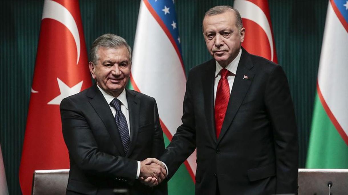 رئیس جمهور ترکیه و رئیس جمهور ازبکستان تلفنی گفتگو کردند