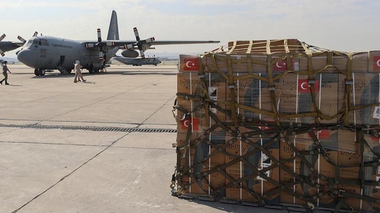 türkiye tunisqa tibbiy iuyumlarni yardem qildi