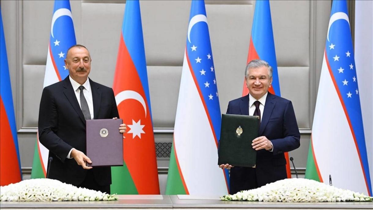آذربایجان و ازبکستان  بیانیه تعمیق مشارکت استراتژیک بین دو کشور را امضا کردند