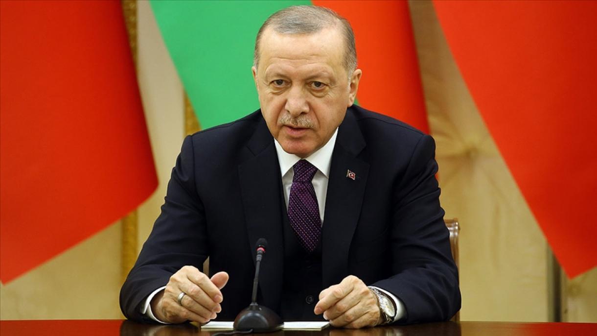 Erdogan: "Meniň ýurdumda 100 müňden gowrak ermeni raýat bar" diýip belledi
