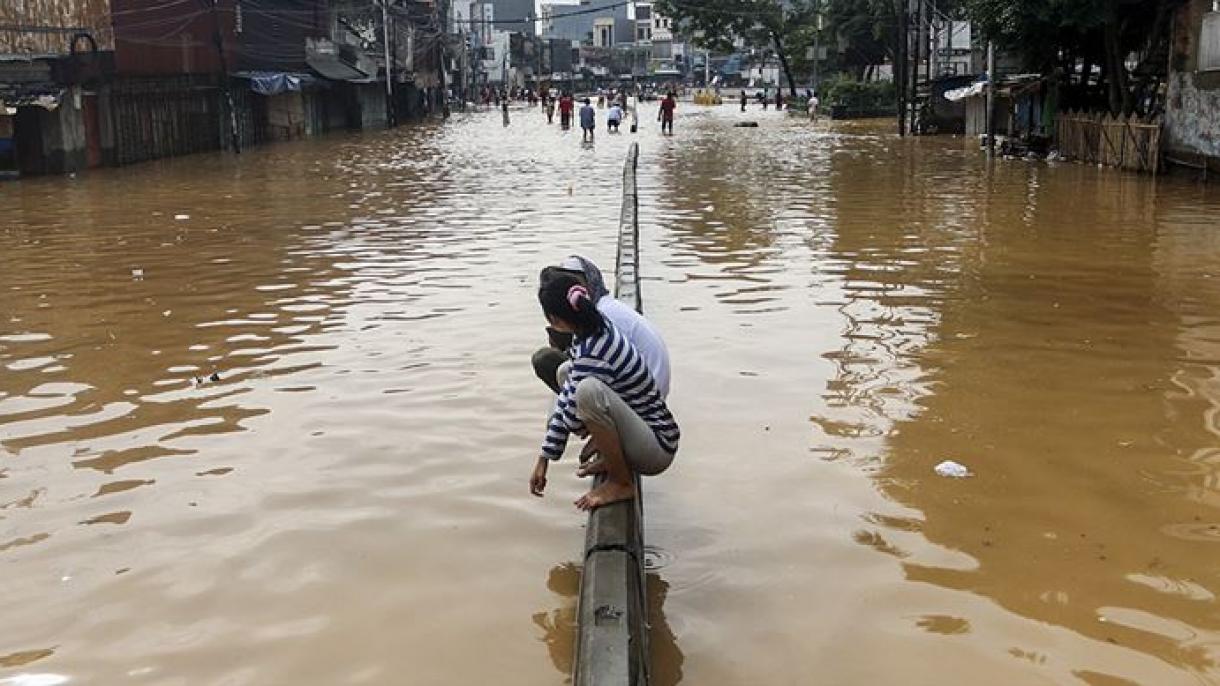 印尼发生洪水