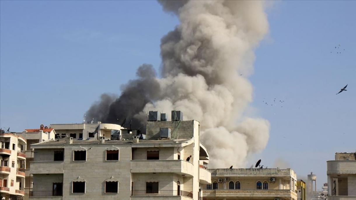 叙阿萨德部队对伊德利卜地区发动地面和空中袭击致5死