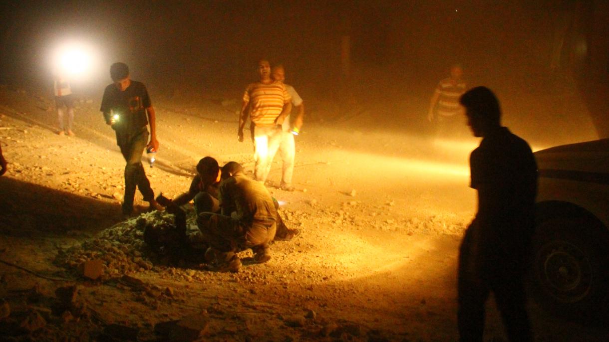 شام، ادلیب پر فضائی حملے میں 42 شہری لقمہ اجل
