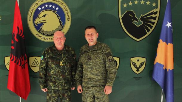 Komandanti i Forcës së Sigurisë së Kosovës viziton sot Shqipërinë