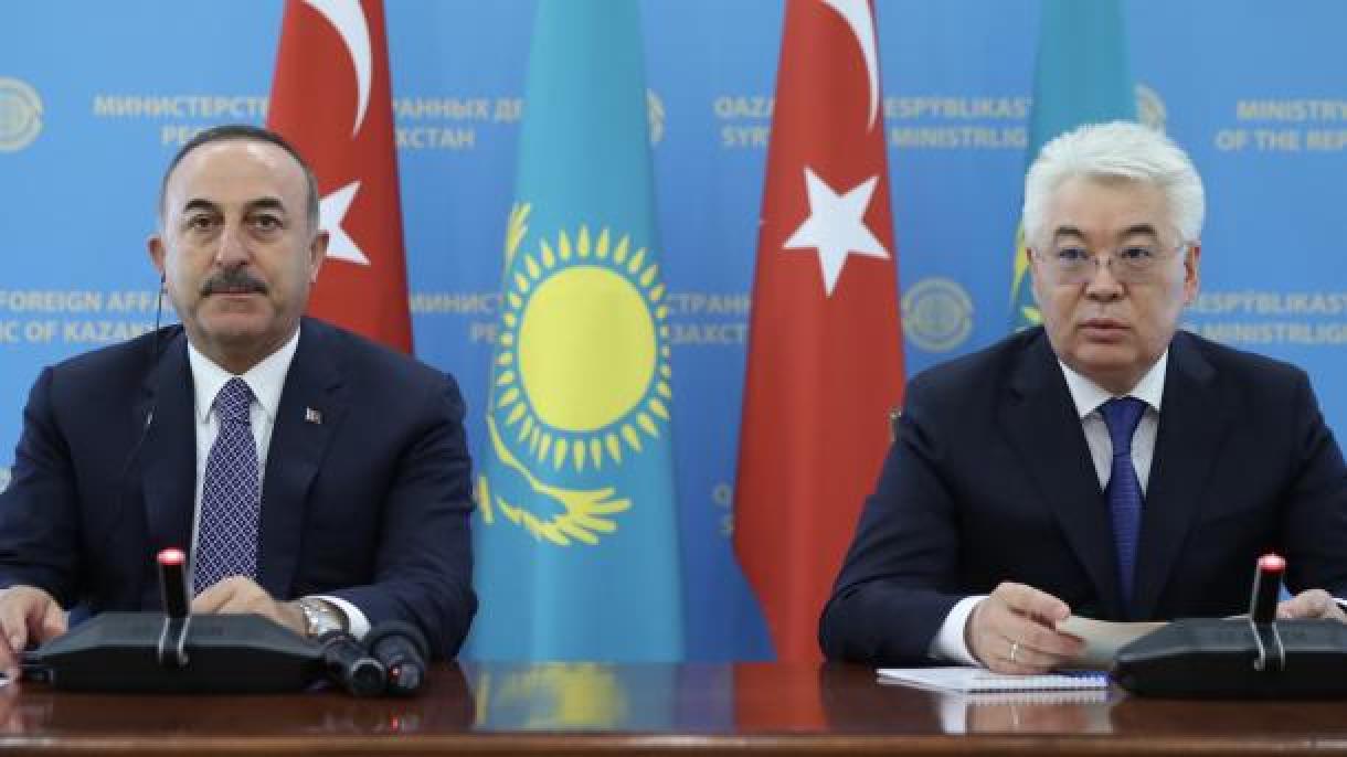 "A Turquia e o Cazaquistão têm o potencial de fortalecer suas relações bilaterais"