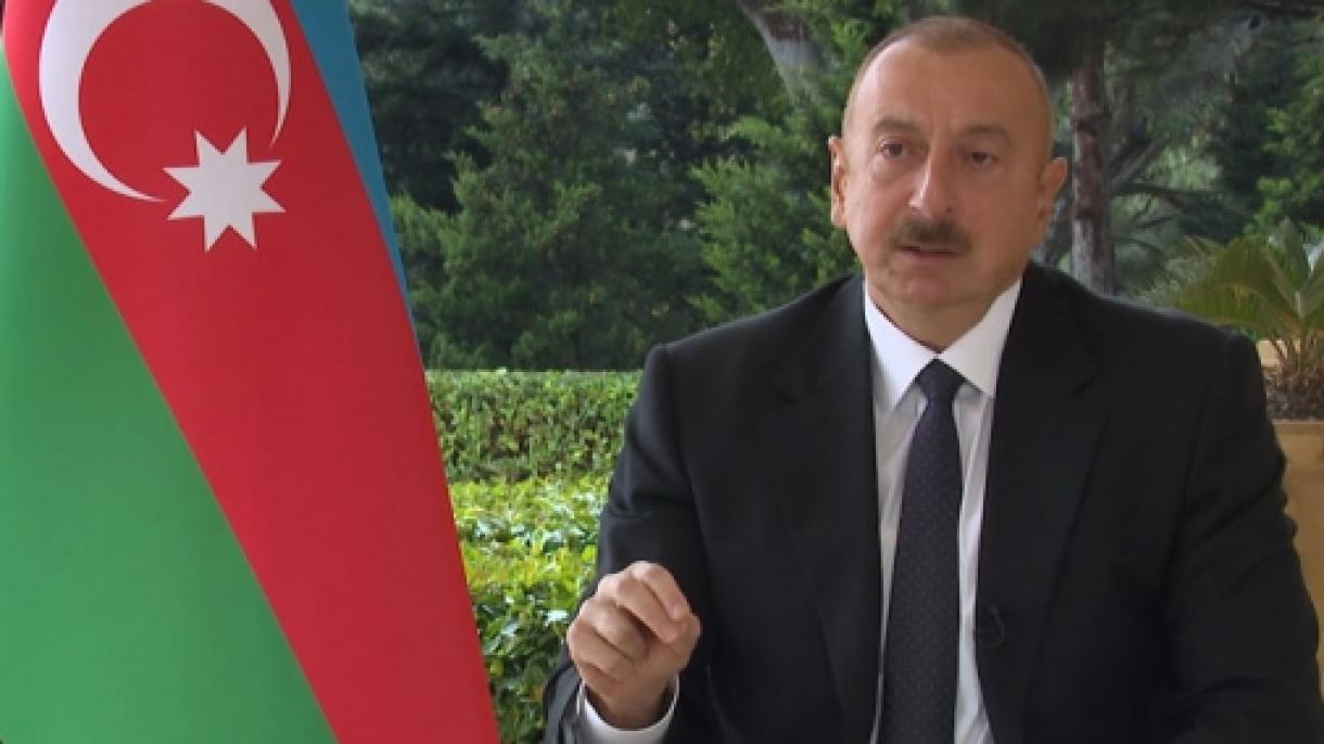 Aliyev: "Se reduziram as perdas fatais graças aos drones armados de alto nível da Turquia"