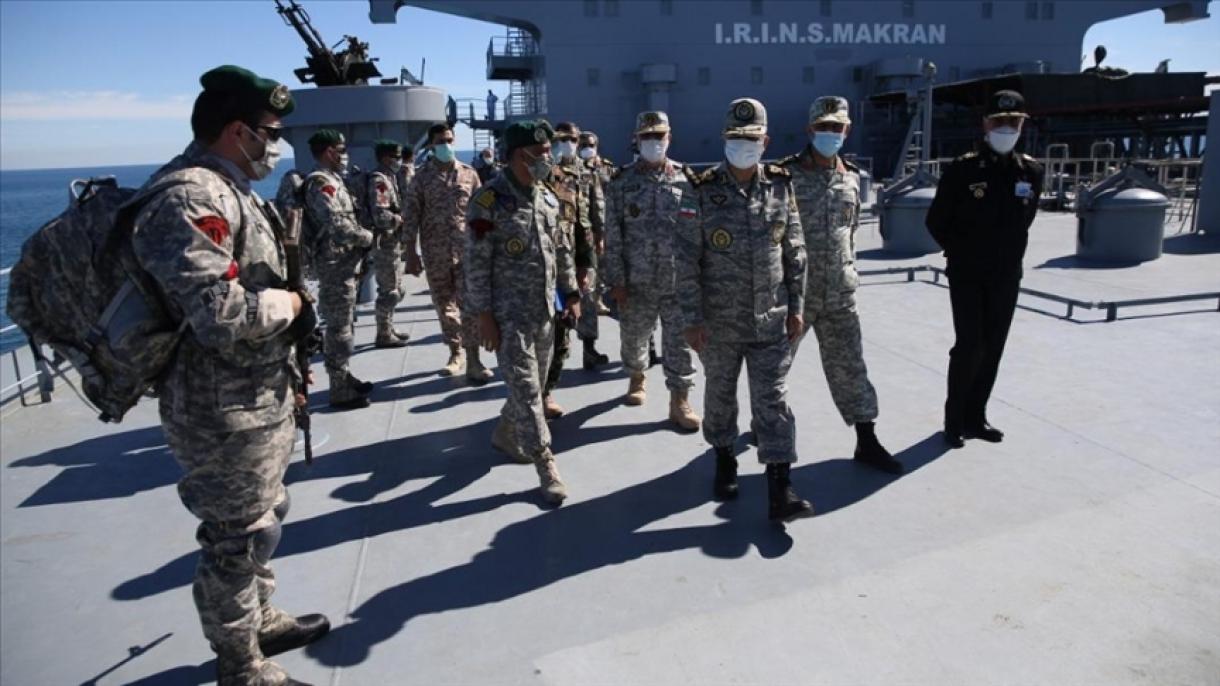 伊朗海军在阿曼海和印度洋开始军演