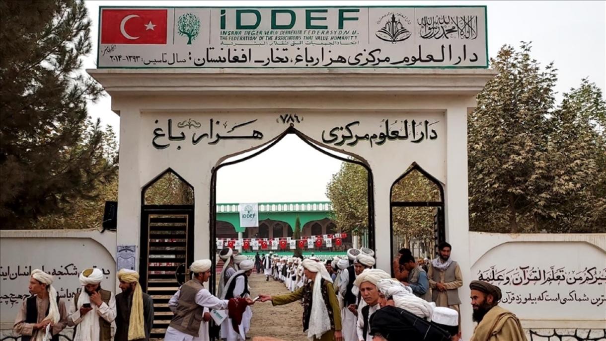 انجمن خیریه تورکیه یک مسجد و یک یتیمخانه در افغانستان افتتاح کرد