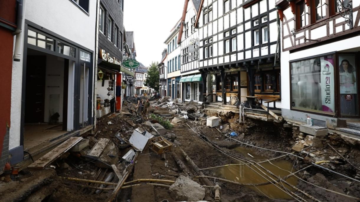 Sube a 164 el número de las víctimas mortales en las inundaciones en Alemania