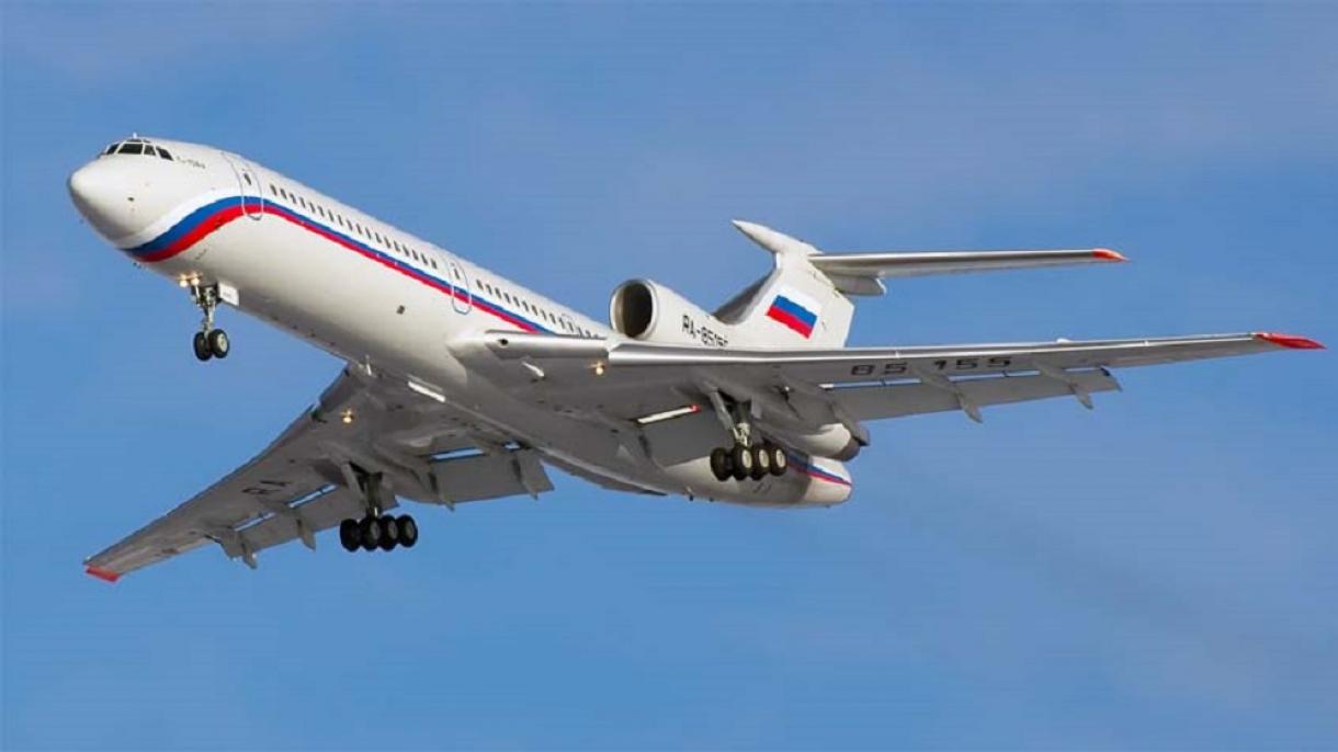 一架俄罗斯图波列夫图-154型号飞机坠落 机上载有91人