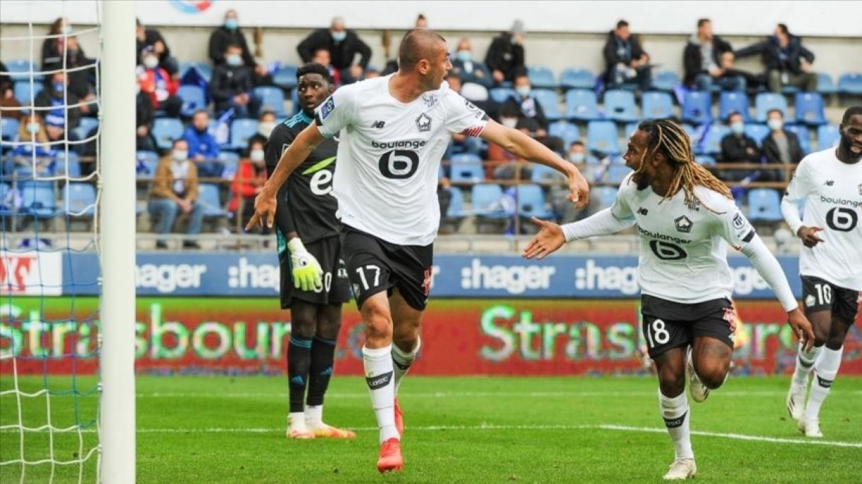 "Lille" Türk futbolçunun qolu ilə qələbə qazandı