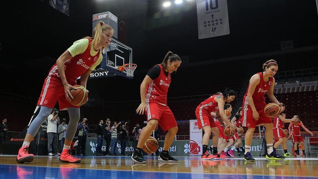پیروزی تیم امید بسکتبال زنان ترکیه در برابر صربستان