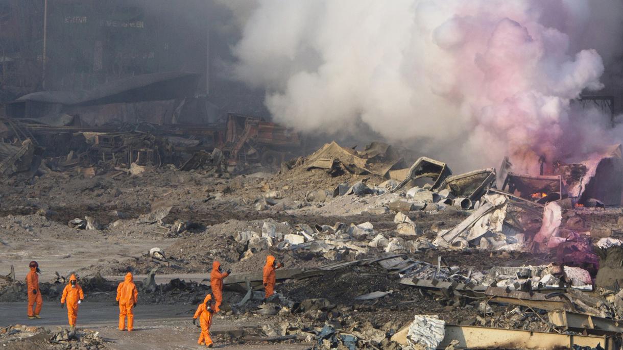 中国东部浙江省一家工厂发生爆炸2人丧生