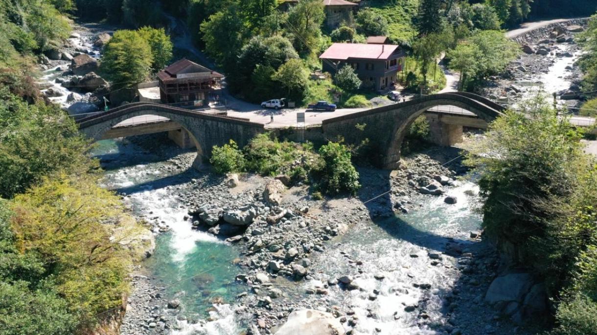 Təbii gözəlliklərilə Artvin şəhəri