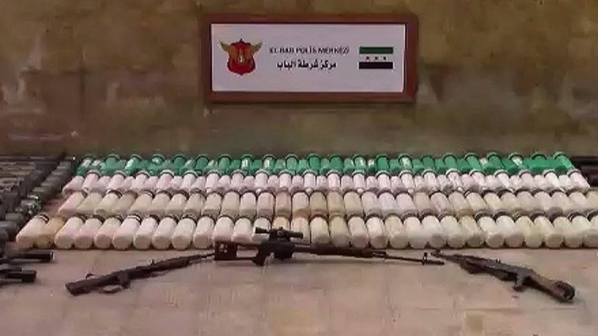 Syrie : saisie d'un camion chargé d'armes appartenant au groupe terroriste PKK/YPG à Al-Bab