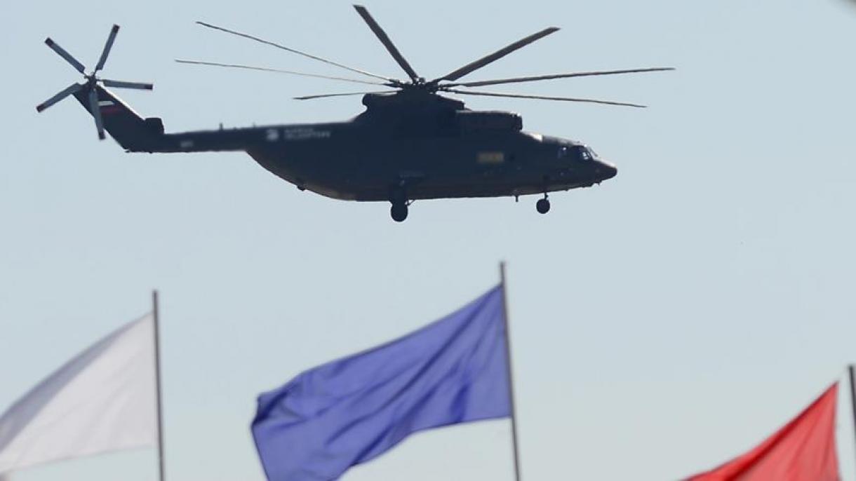 Un elicopter s-a prăbuşit în  regiunea Altai din Rusia
