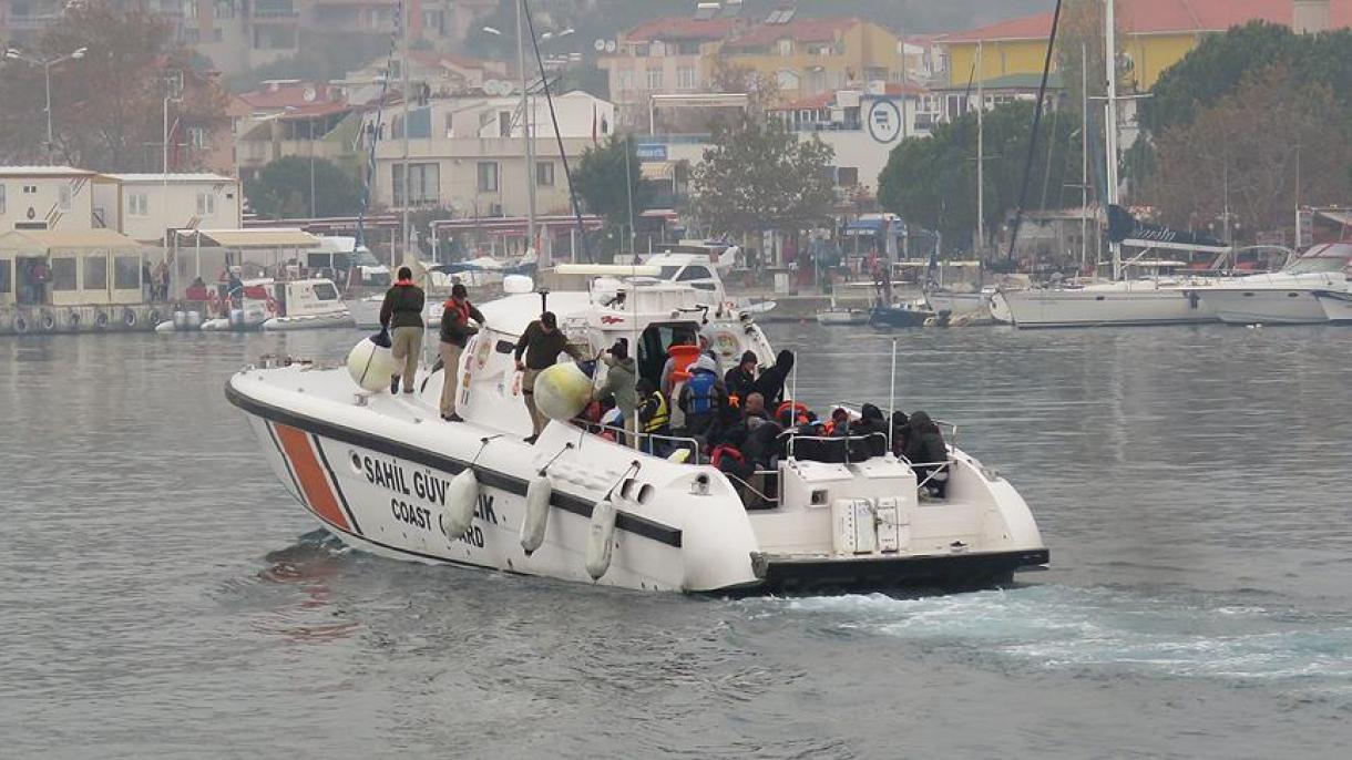 دستگیری مهاجران قاچاق در مدیترانه و دریای اژه