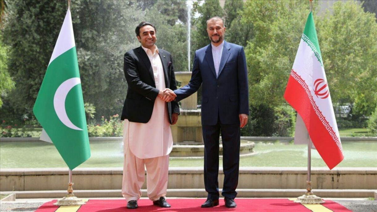 دیدار وزرای امورخارجه ایران و پاکستان