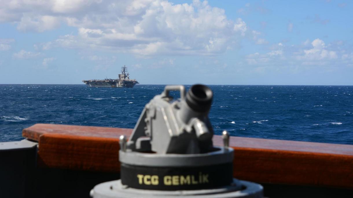 برنامه‌های آموزشی نیروهای دریایی ترکیه و آمریکا در مدیترانه شرقی ادامه دارد