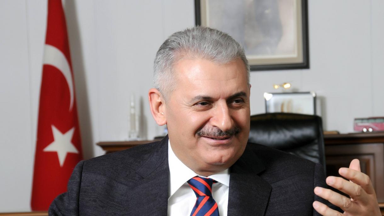 Baş nazir Binəli Yıldırım rus həmkarını təbrik edib