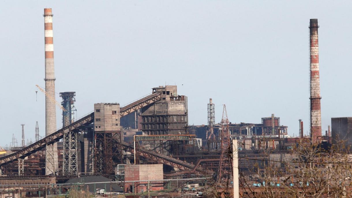 نجات 500 اوکراینی دیگر از کارخانه فولاد آزوفستال و ماریوپل اوکراین