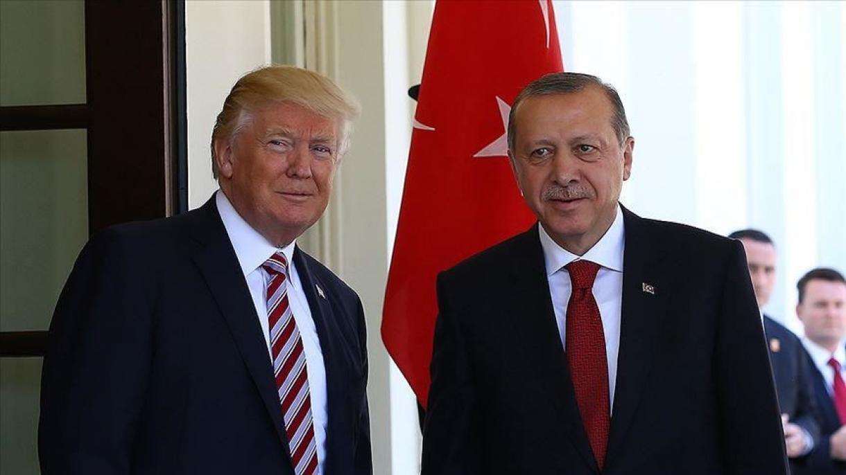 Erdogan e Trump concordam em manter colaboração política e militar