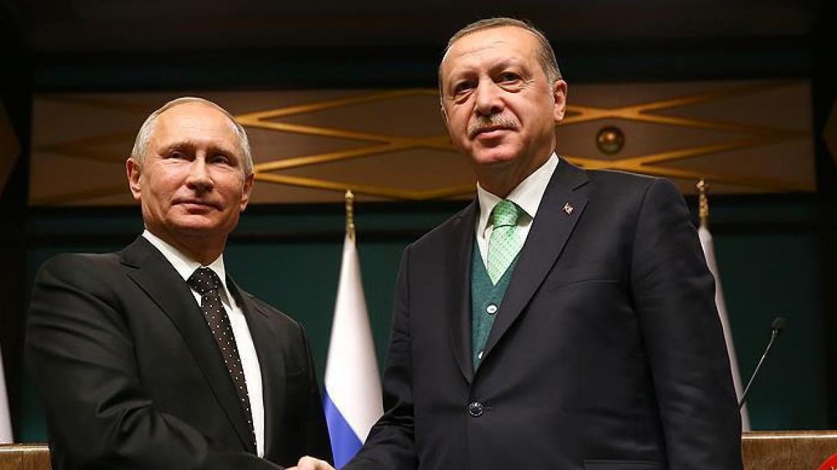 گفتگوی تلفنی روسای جمهور ترکیه و روسیه