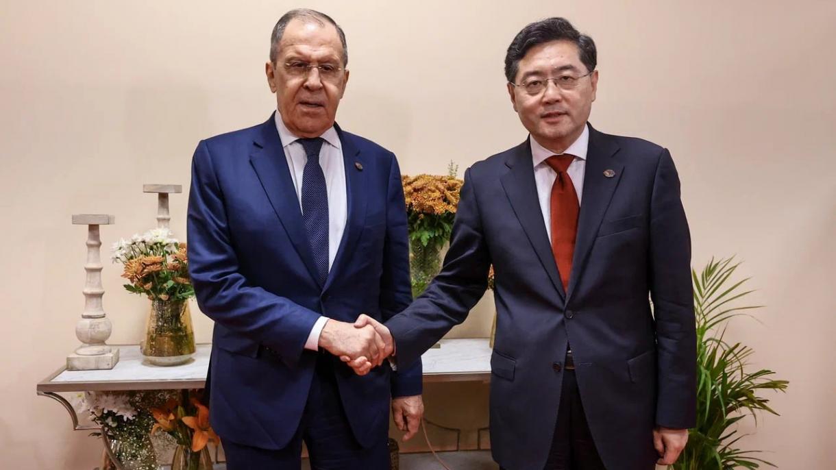 Лавров қытайлық әріптесімен Украина мәселесін талқылады