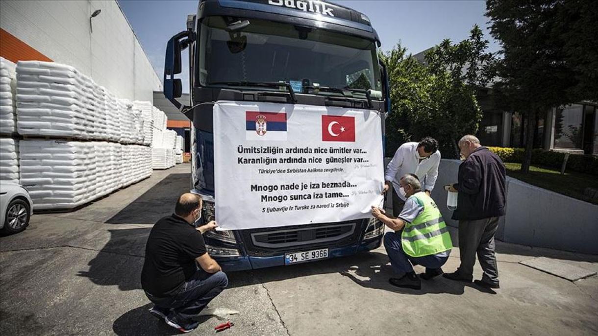 Iz Istanbula u Sandžak krenuo šleper sa kontingentom pomoći u medicinskoj opremi