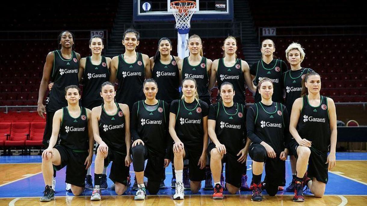 صعود تیم بسکتبال زنان ترکیه به مسابقات قهرمانی اروپا