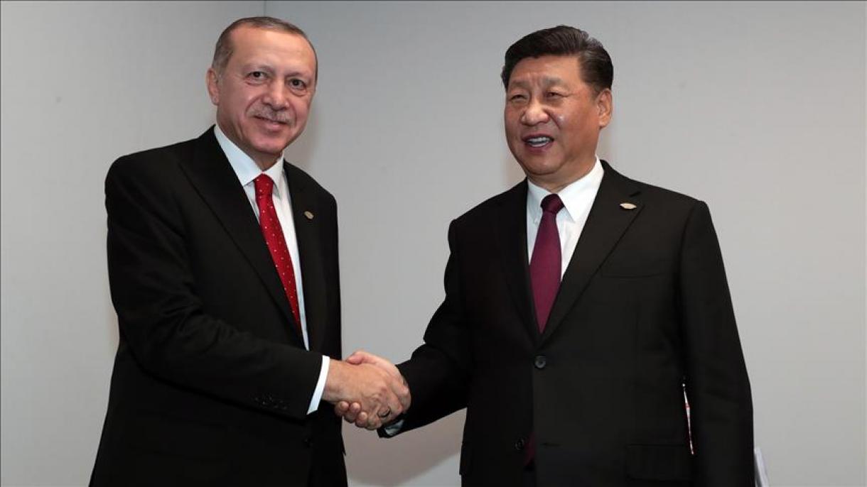 اردوغان و رئیس‌جمهور چین در حاشیه نشست سران گروه 20 گفتگو کردند