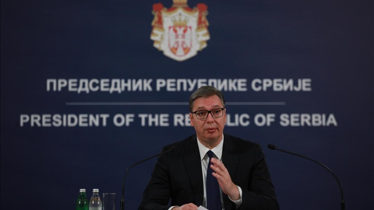 Il leader serbo Aleksandar Vucic visiterà la Turchia su invito del suo omologo Erdogan