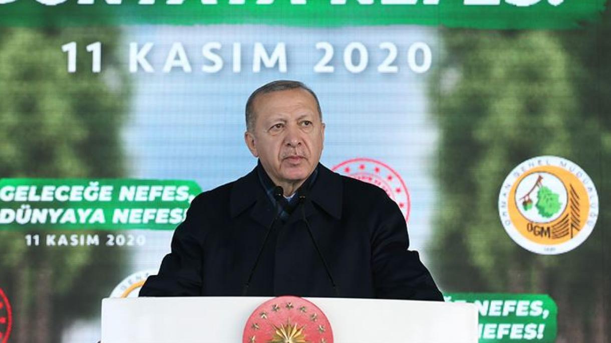Эрдоган «Келечекке дем, Дүйнөгө дем» программасына катышты