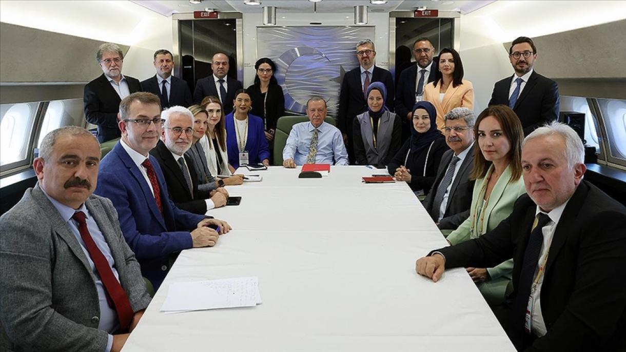 Rəcəb Tayyib Ərdoğan: "Qara dəniz Taxıl Təşəbbüsünün davamını təmin edəcəyimizə inanıram''