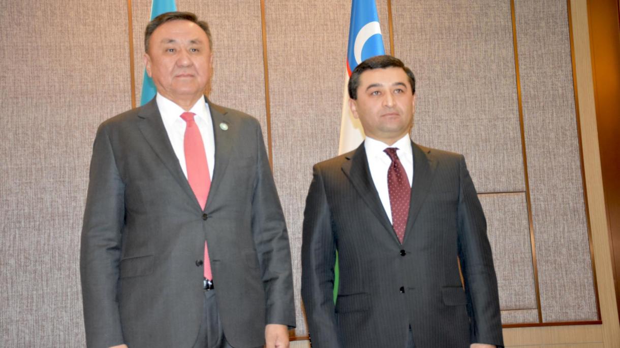 TDT-nin Baş katibi Kubanıçbek Ömüraliyev Bəxtiyor Səidovla görüşüb