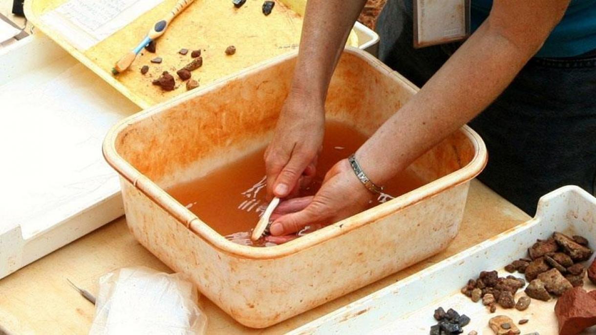 دونیانین ان اسکی حیوان آیاق ایزی تاپیلدی