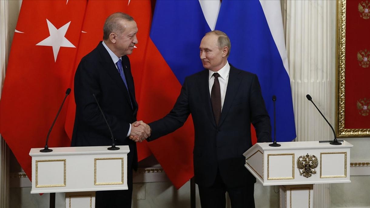El presidente Recep Tayyip Erdogan hará una reunión con el presidente ruso Putin en Sochi