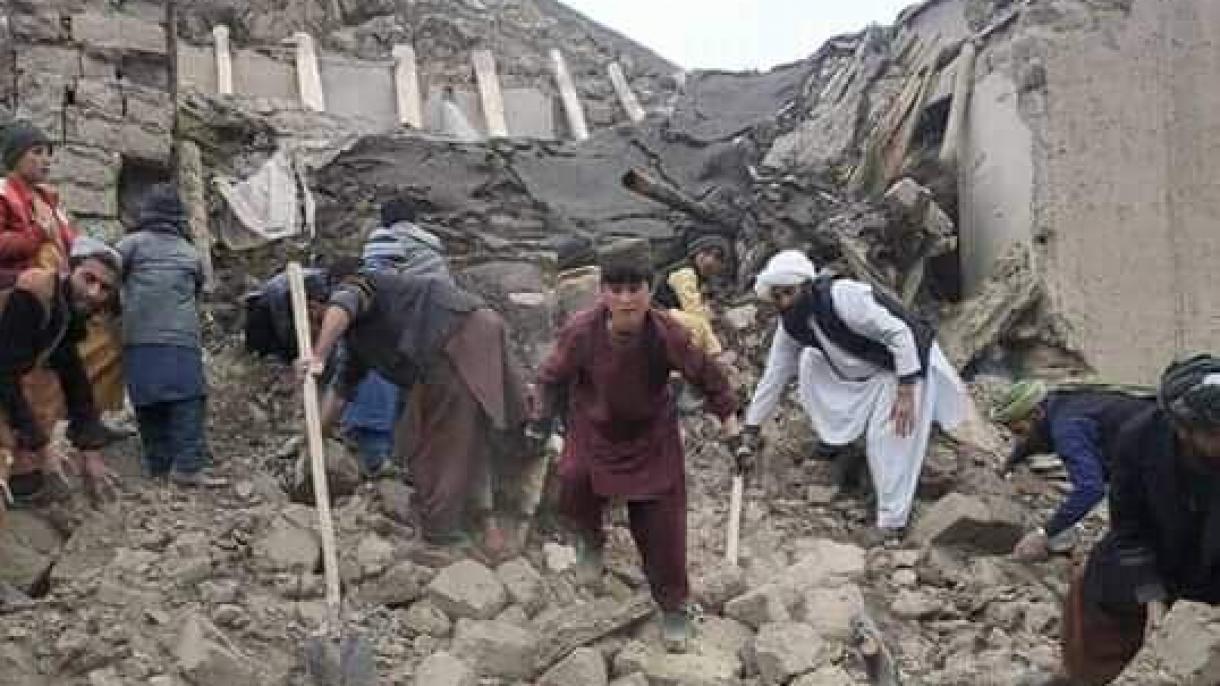 افزایش شمار قربانیان زلزله در افغانستان به 22 نفر