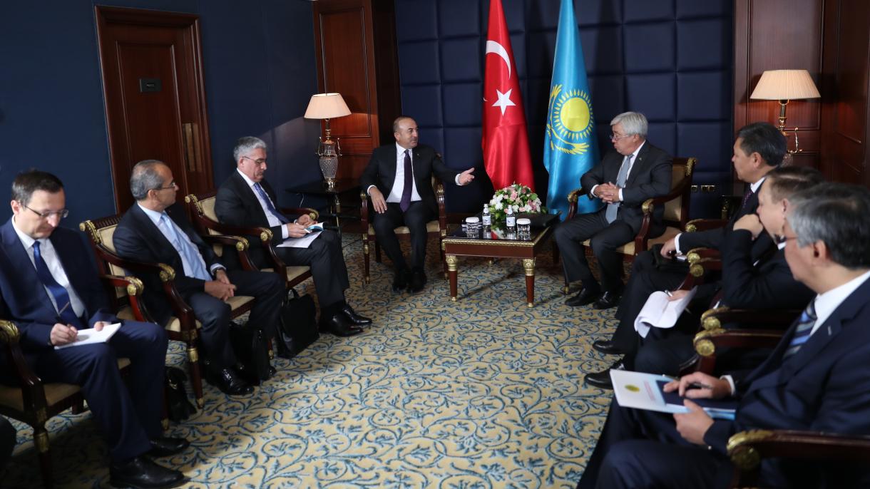 "مطمئن هستیم که کشور برادر و دوست قزاقستان در مبارزه با گروه تروریستی فتو در کنار ترکیه است"