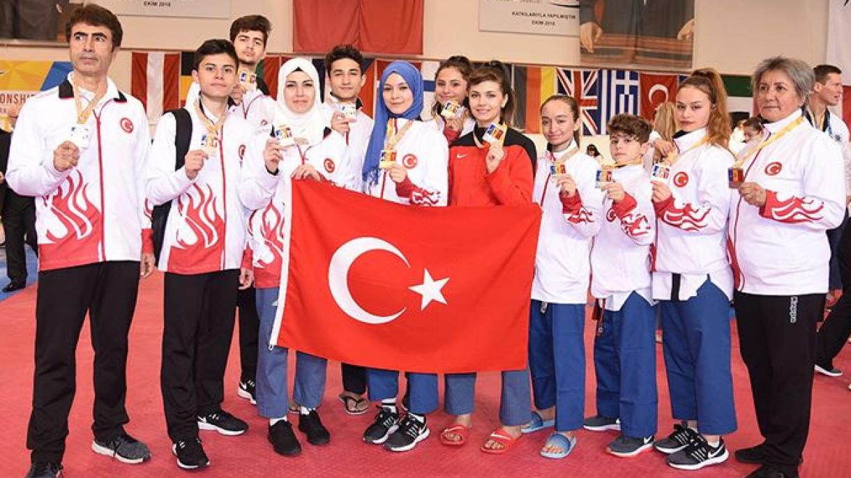 ترکی نے یورپی ٹائیکوانڈو پومس چمپین شپ جیت لی
