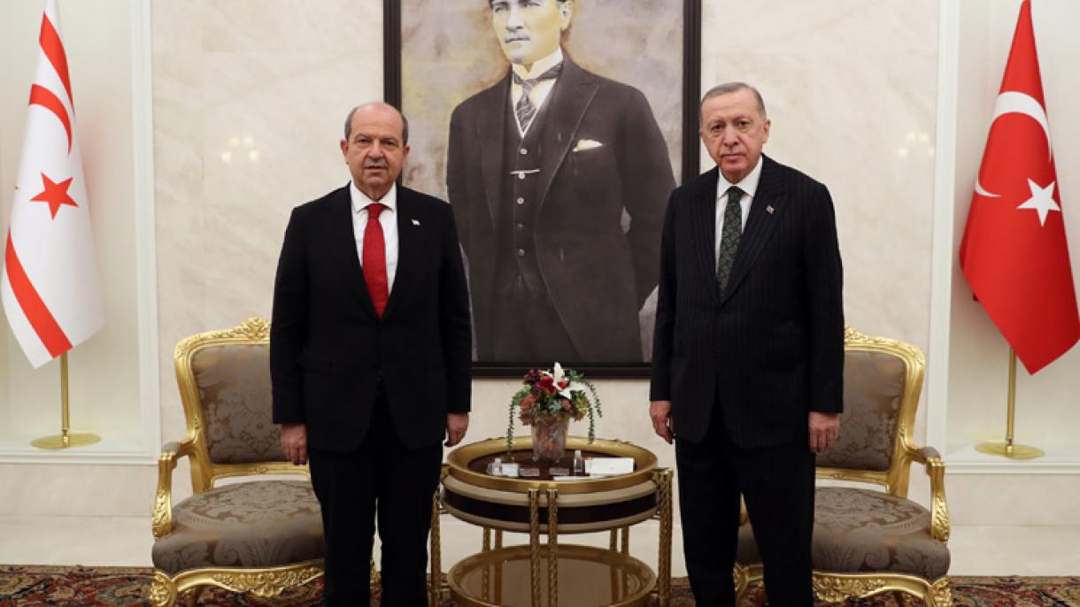 Ердоган се срещна с президента на ТРСК Татар...