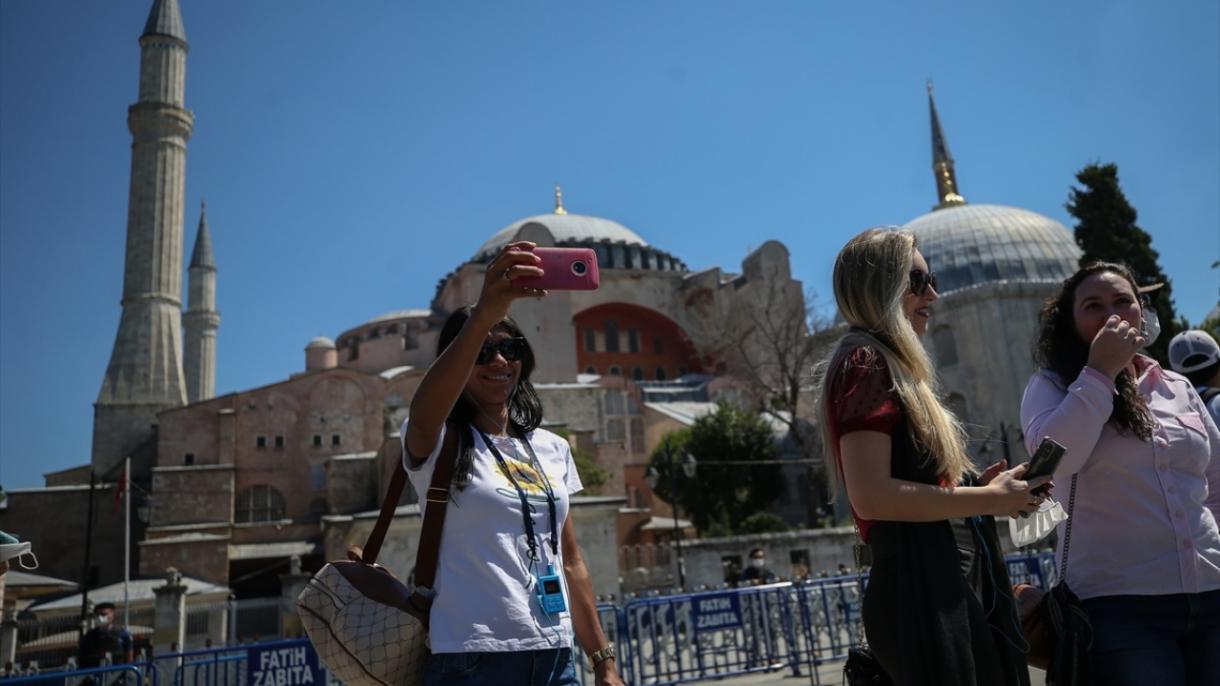 rusiye: ayasofya mesilisi türkiyening ichki ishi