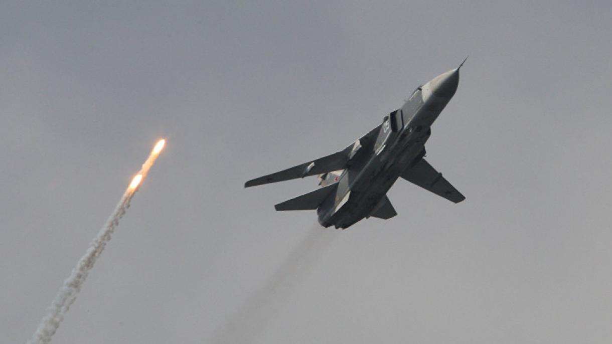 عملیات مشترک ترکیه و روسیه علیه اهداف داعش در سوریه