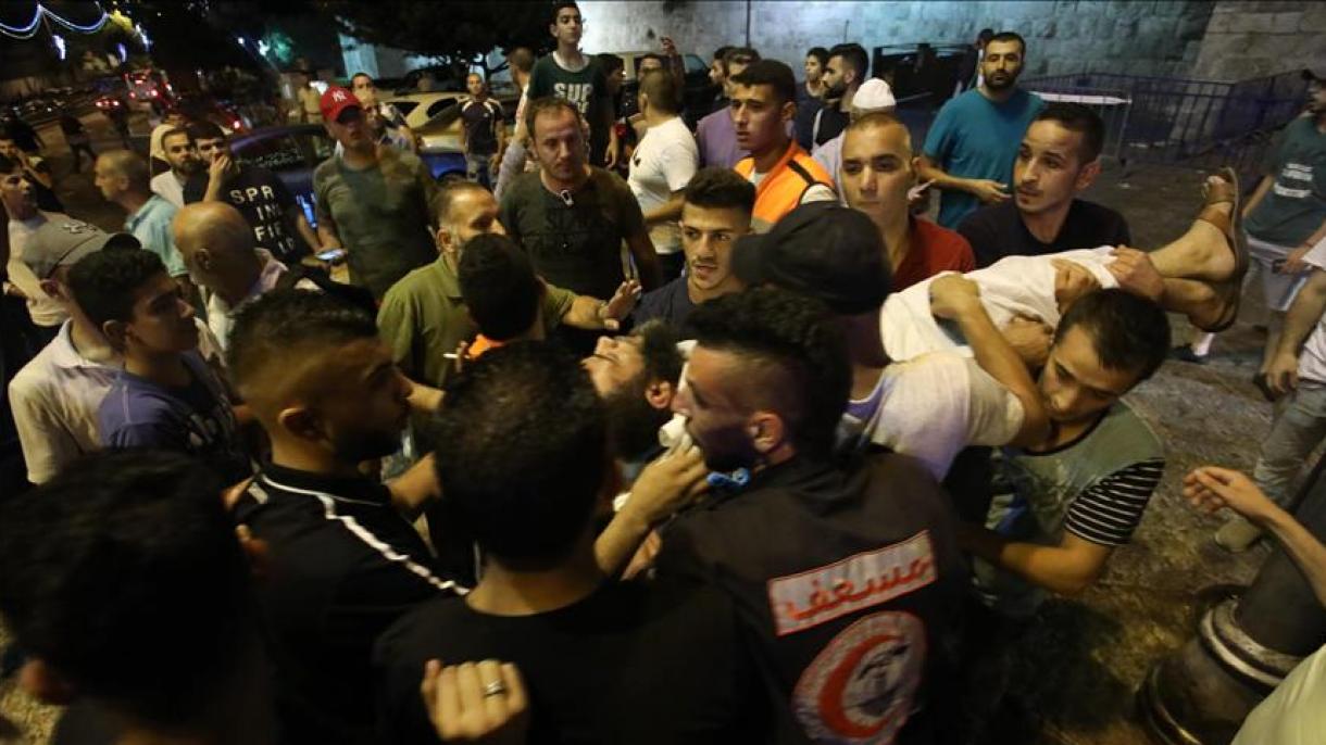 اسرائیلی فوج کا جماعت پر دھاوا مسجد اقصیٰ کے خطیب زخمی